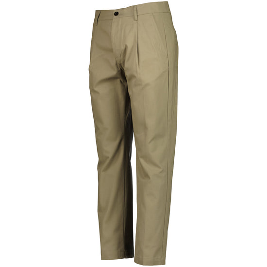 Loose Fit Twill Trousers - Casual Basement