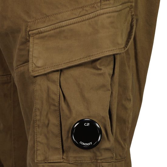 Stretch Satin Lens Cargo Pants - Casual Basement