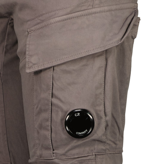 Stretch Satin Lens Cargo Pants - Casual Basement