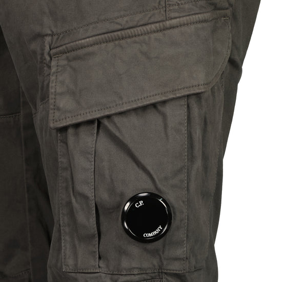 Stretch Satin Lens Cargo Pants - Casual Basement