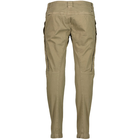 Military Twill Logo Patch Trousers - Casual Basement