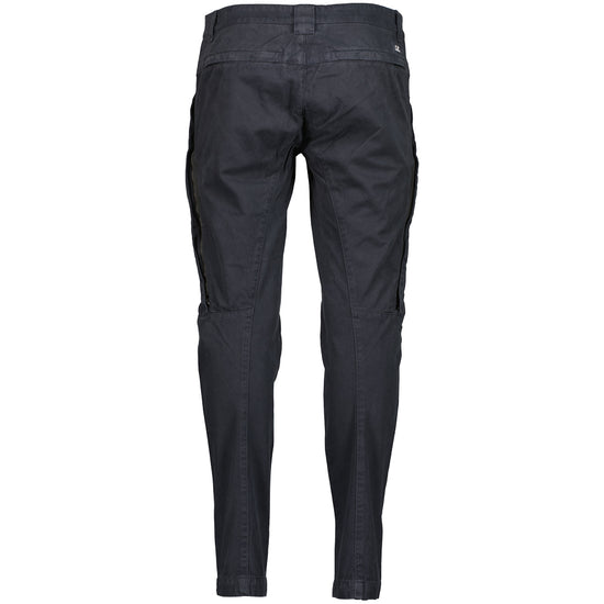 Military Twill Logo Patch Trousers - Casual Basement