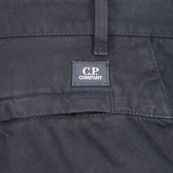 Military Twill Logo Patch Trousers - Casual Basement