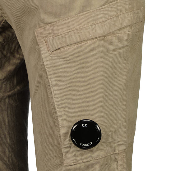 Corduroy Lens Cargo Pants - Casual Basement