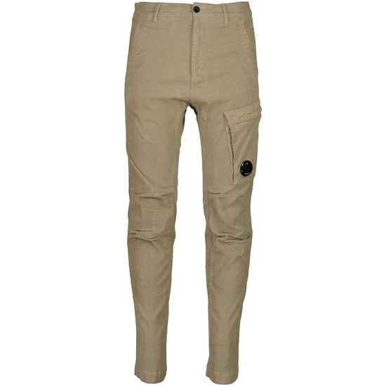 Corduroy Lens Cargo Pants - Casual Basement