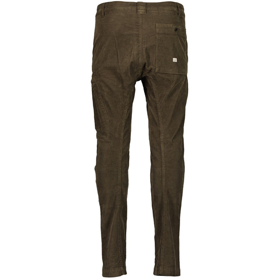 Corduroy Lens Cargo Pants - Casual Basement