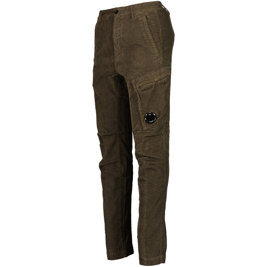 Corduroy Lens Cargo Pants - Casual Basement