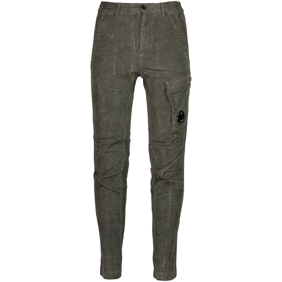 Corduroy Lens Cargo Pants - Casual Basement