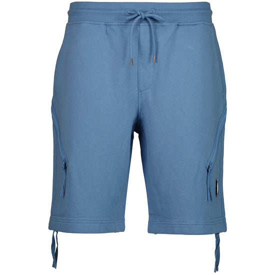 Diagonal Fleece Lens Sweat Shorts - Casual Basement