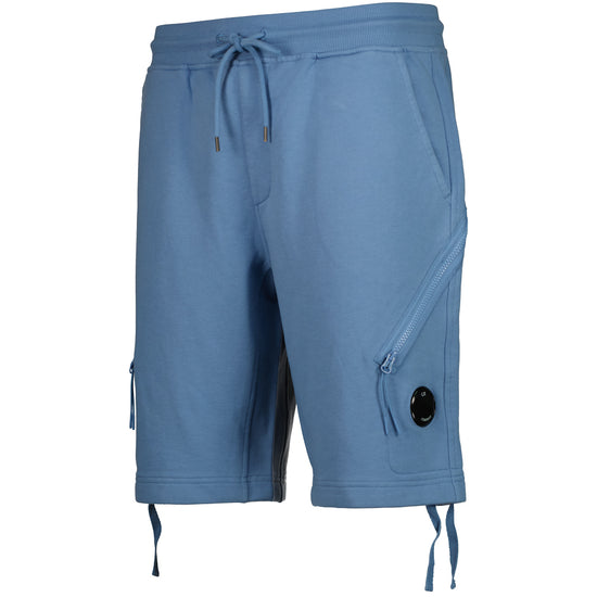 Diagonal Fleece Lens Sweat Shorts - Casual Basement