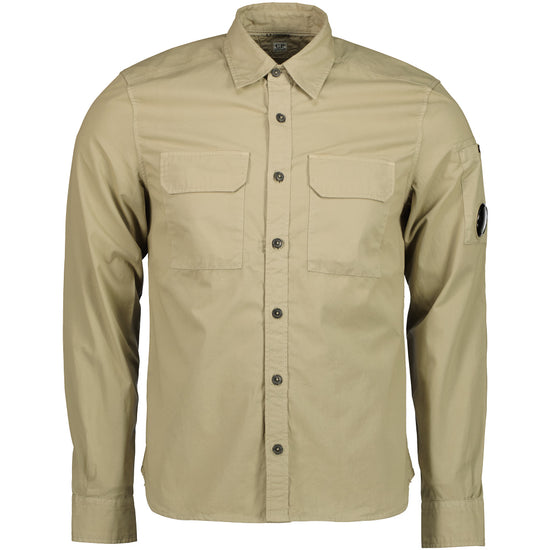 Gabardine Lens Shirt - Casual Basement