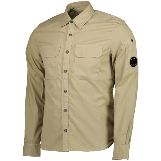 Gabardine Lens Shirt - Casual Basement