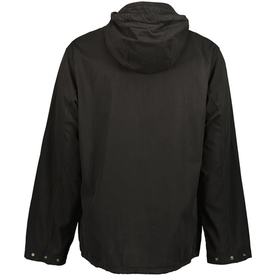 Gabardine Half Zip Hooded Overshirt - Casual Basement