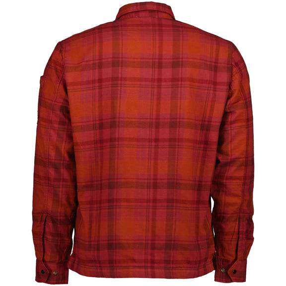 C.P. Company | Tartan Lens Shirt - Ketchup