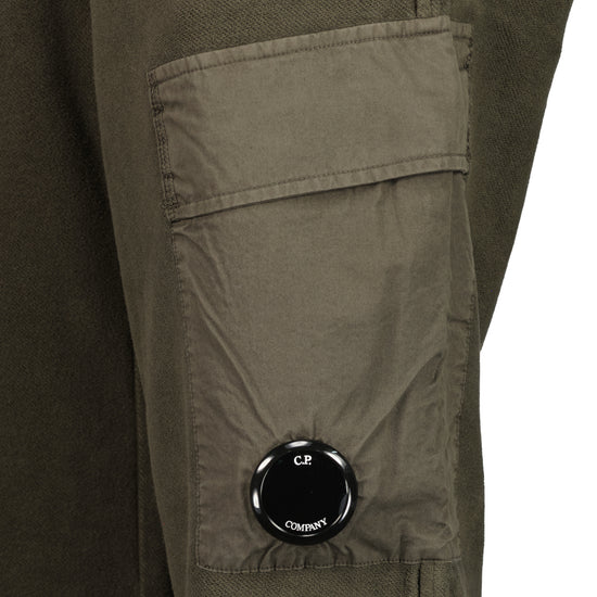 Brushed Fleece Lens Cargos - Casual Basement