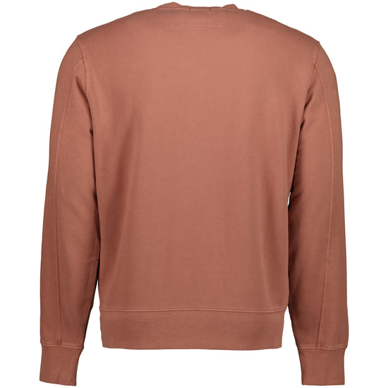 Brushed Fleece Resist Dyed Logo Sweat - Casual Basement