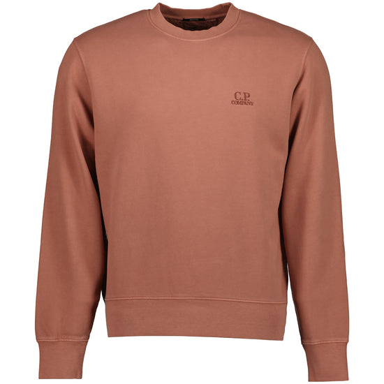 Brushed Fleece Resist Dyed Logo Sweat - Casual Basement