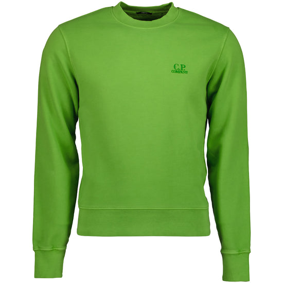 Brushed Fleece Resist Dyed Logo Sweat - Casual Basement