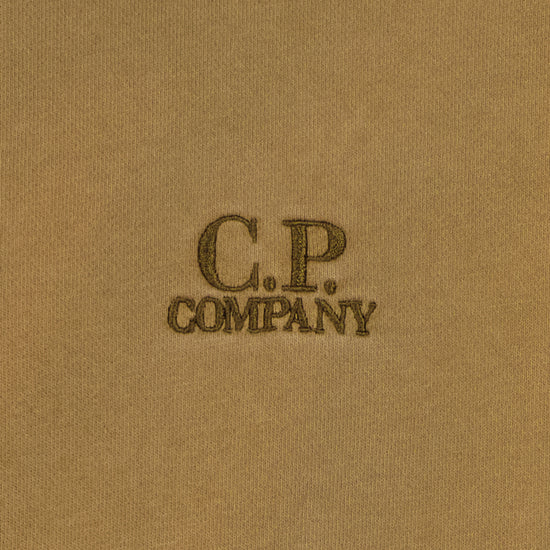 Brushed Fleece Resist Dyed Logo Sweat - Casual Basement