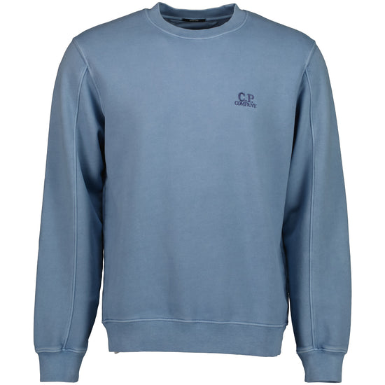 Brushed Fleece Resist Dyed Logo Sweat - Casual Basement