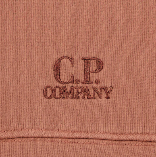 Brushed Fleece Resist Dyed Logo Hoodie - Casual Basement