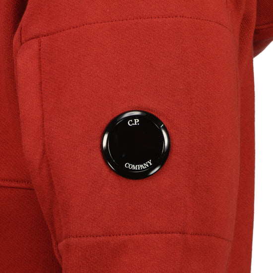 Diagonal Raised Fleece Lens Hoodie - Casual Basement