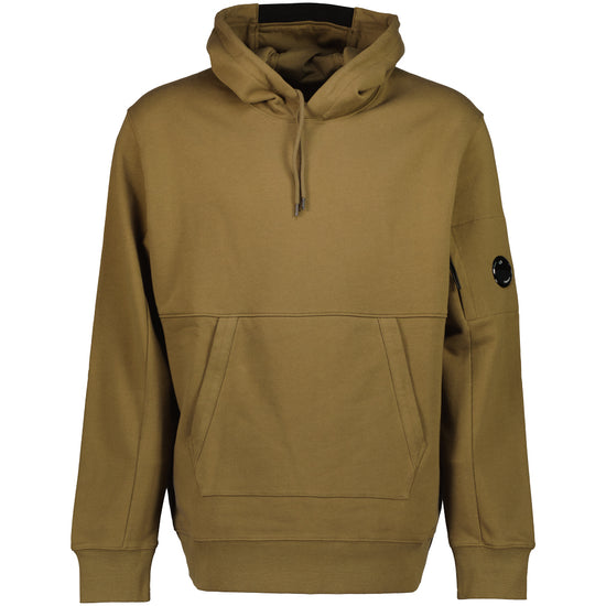 Diagonal Raised Fleece Lens Hoodie - Casual Basement