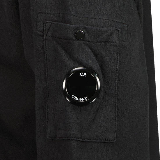 Light Fleece Polo Collar Lens Sweatshirt - Casual Basement
