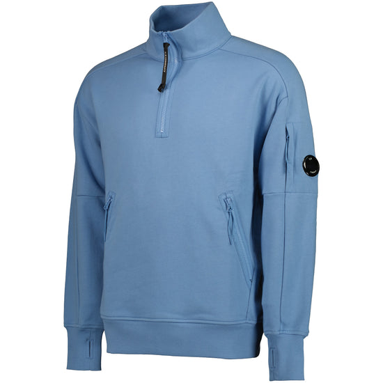 Quarter Zip Lens Fleece Sweatshirt - Casual Basement