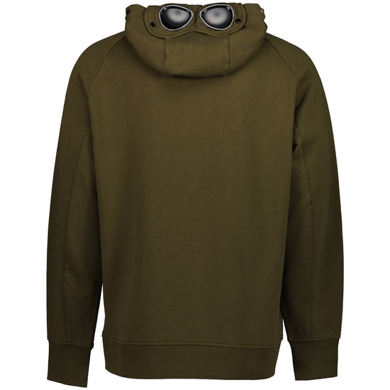 Zip Up Goggle Hooded Sweatshirt - Casual Basement