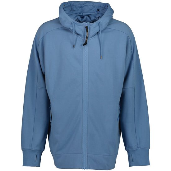 Zip Up Goggle Hooded Sweatshirt - Casual Basement