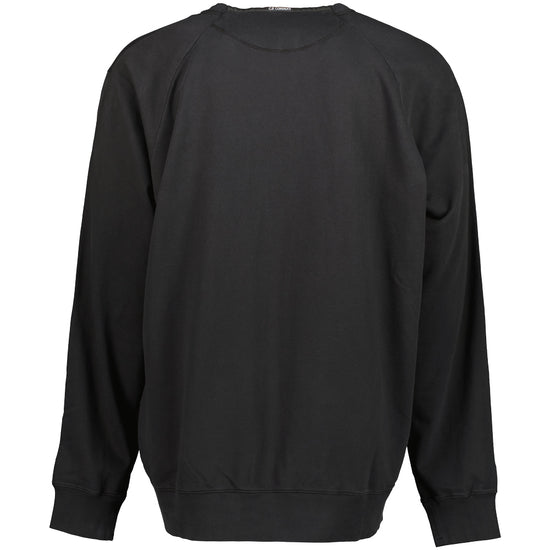 Light Fleece Logo Patch Sweatshirt - Casual Basement