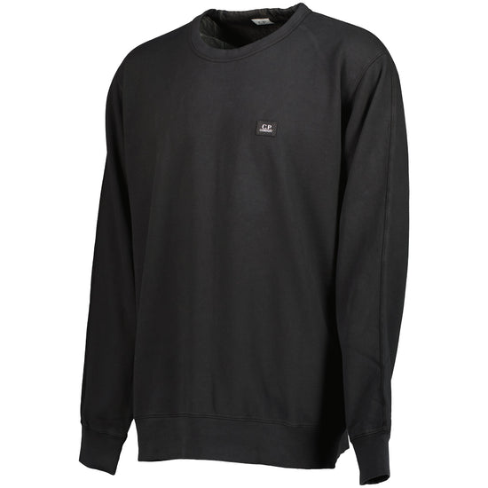 Light Fleece Logo Patch Sweatshirt - Casual Basement