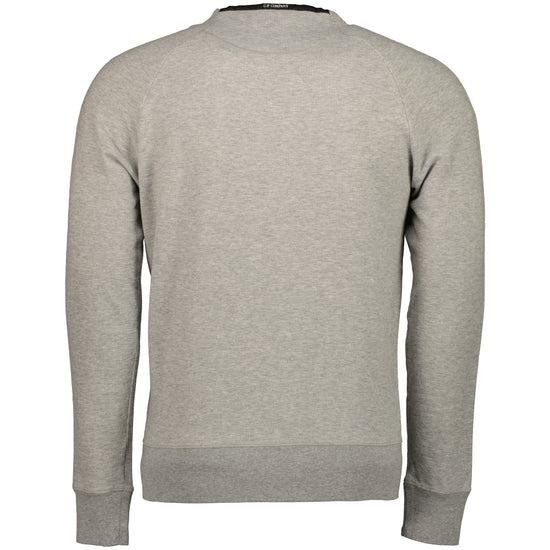 Light Fleece Logo Patch Sweatshirt - Casual Basement