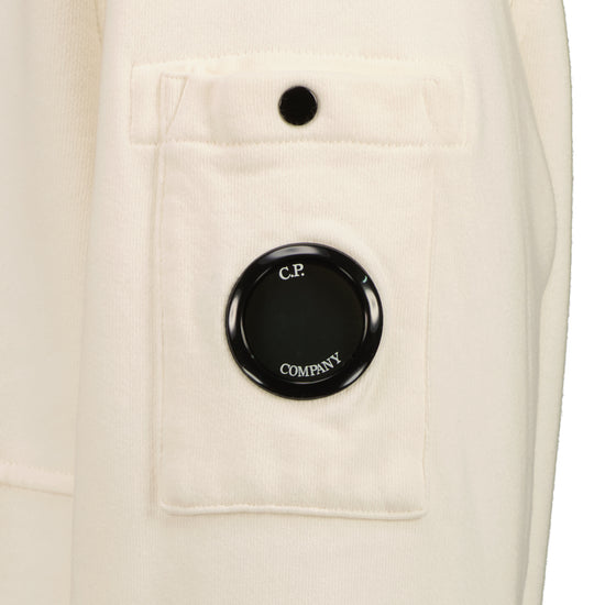 Diagonal Raised Fleece Lens Hoodie - Casual Basement