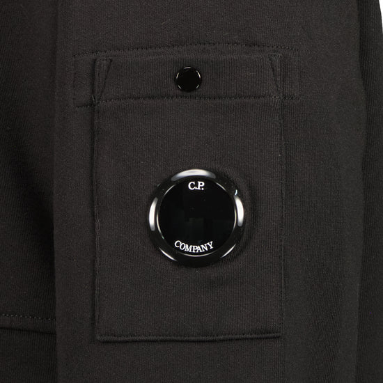 Diagonal Raised Fleece Lens Hoodie - Casual Basement