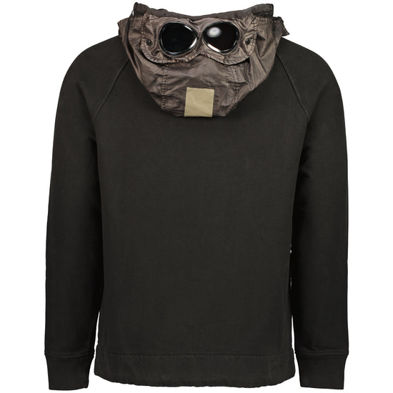 Mixed Goggle Hooded Sweatshirt - Casual Basement