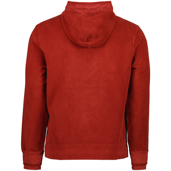 Brushed Fleece Logo Hoodie - Casual Basement