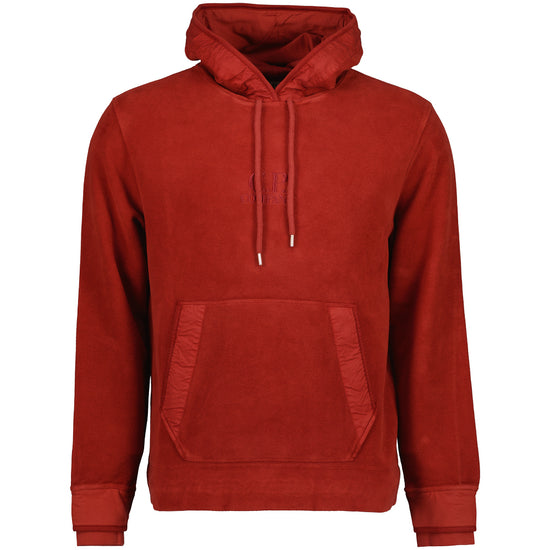 Brushed Fleece Logo Hoodie - Casual Basement