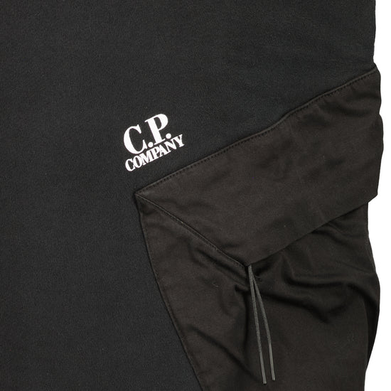 Diagonal Fleece Pocket Sweatshirt - Casual Basement