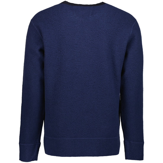 Wool Polar Fleece Logo Sweat - Casual Basement