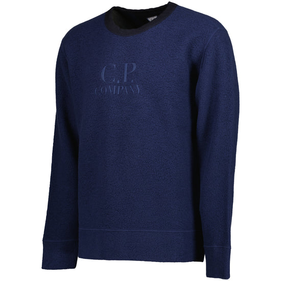 Wool Polar Fleece Logo Sweat - Casual Basement