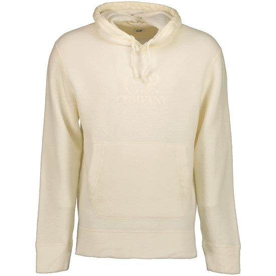 Wool Polar Fleece Logo Hoodie - Casual Basement