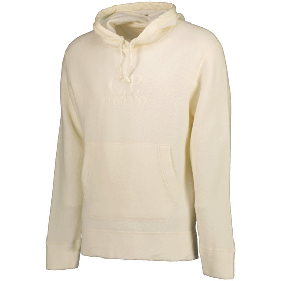 Wool Polar Fleece Logo Hoodie - Casual Basement