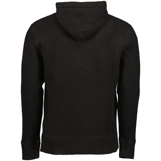 Wool Polar Fleece Logo Hoodie - Casual Basement