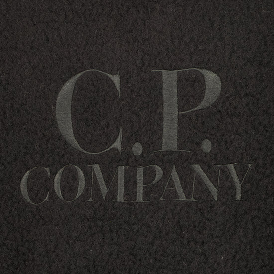 Wool Polar Fleece Logo Hoodie - Casual Basement