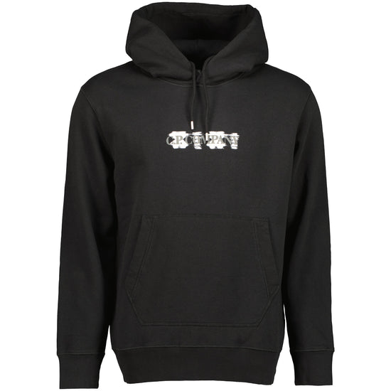 Brushed Fleece Graphic Logo Hoodie - Casual Basement