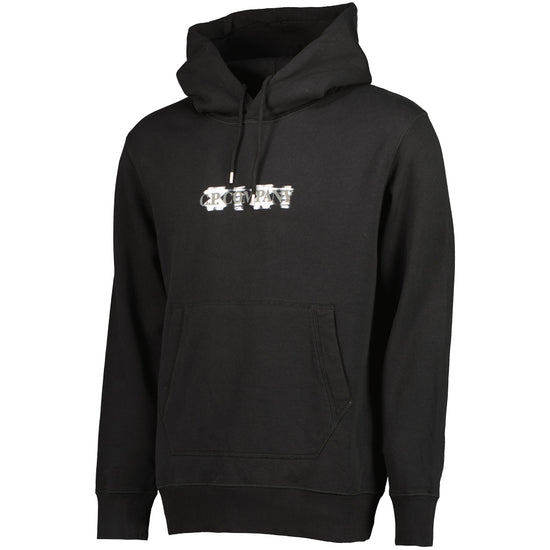 Brushed Fleece Graphic Logo Hoodie - Casual Basement