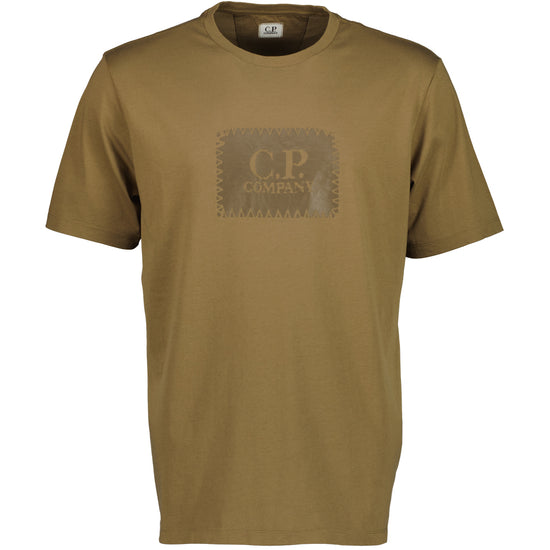 Stamp Print T-Shirt - Casual Basement