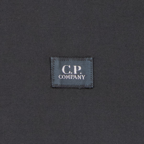 Long Sleeve Logo Patch T-Shirt - Casual Basement